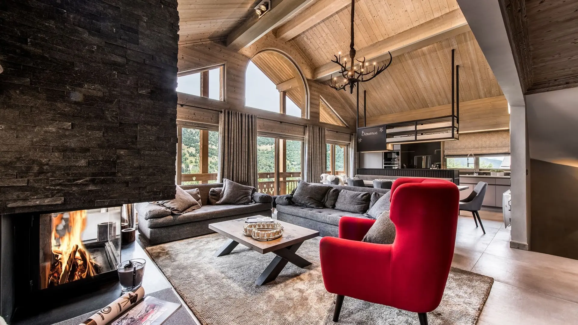 Intérieur conçu par l'agence Amevet