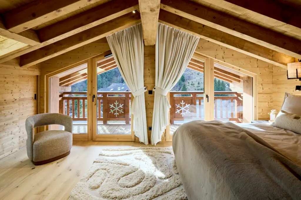 Mobilier sur mesure d'un chalet